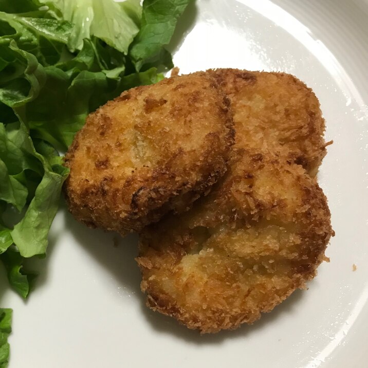 ふんわりもちっ★里芋と豆腐の和風コロッケ